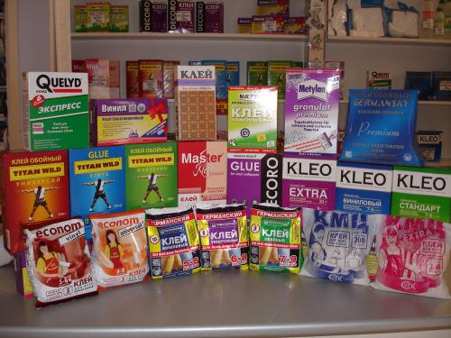 виды клеев для обоев
